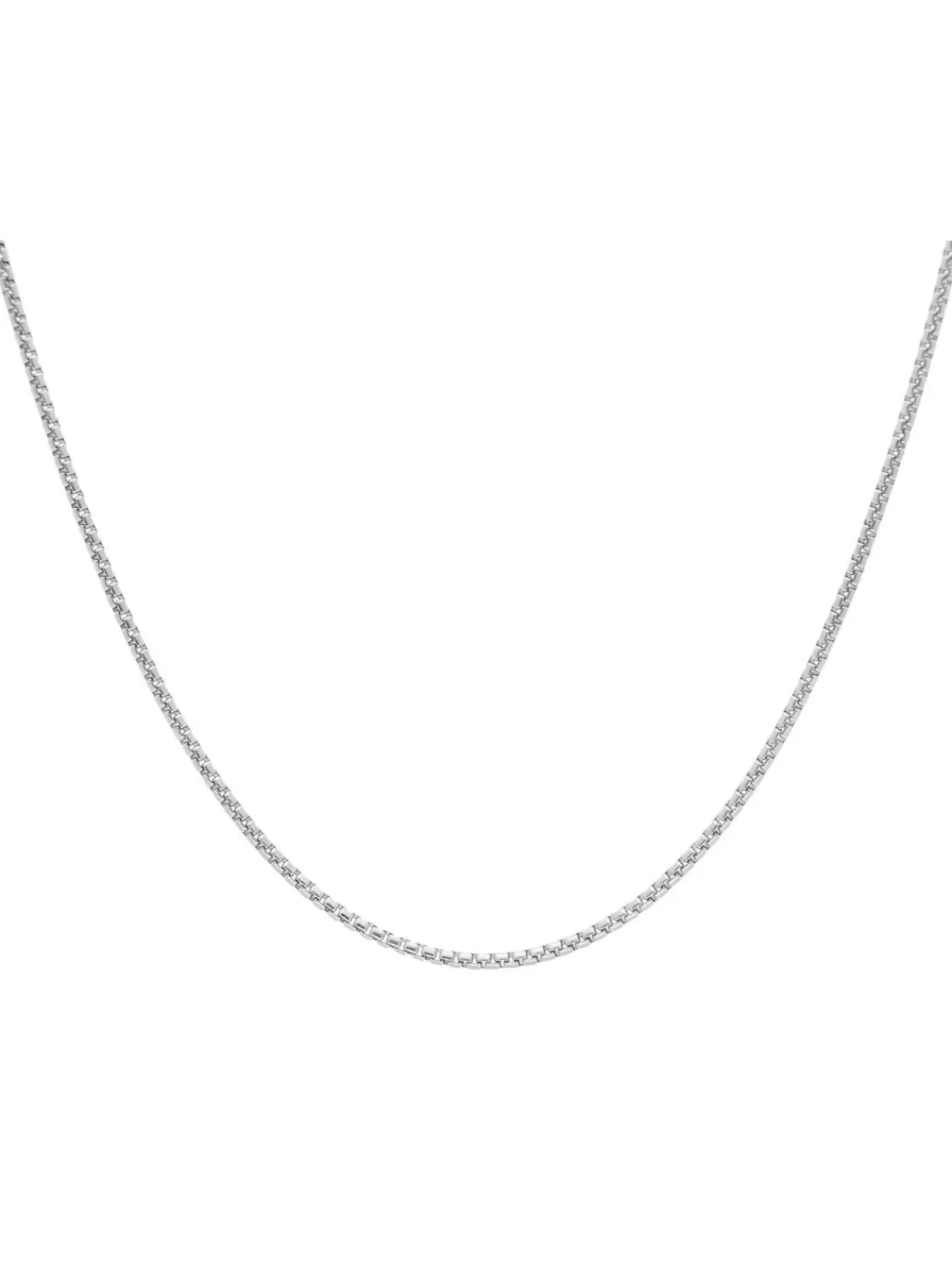 trendor Halskette Venezia Halbrund 925 Silber Breite 1,5 Mm | Herrenschmuck