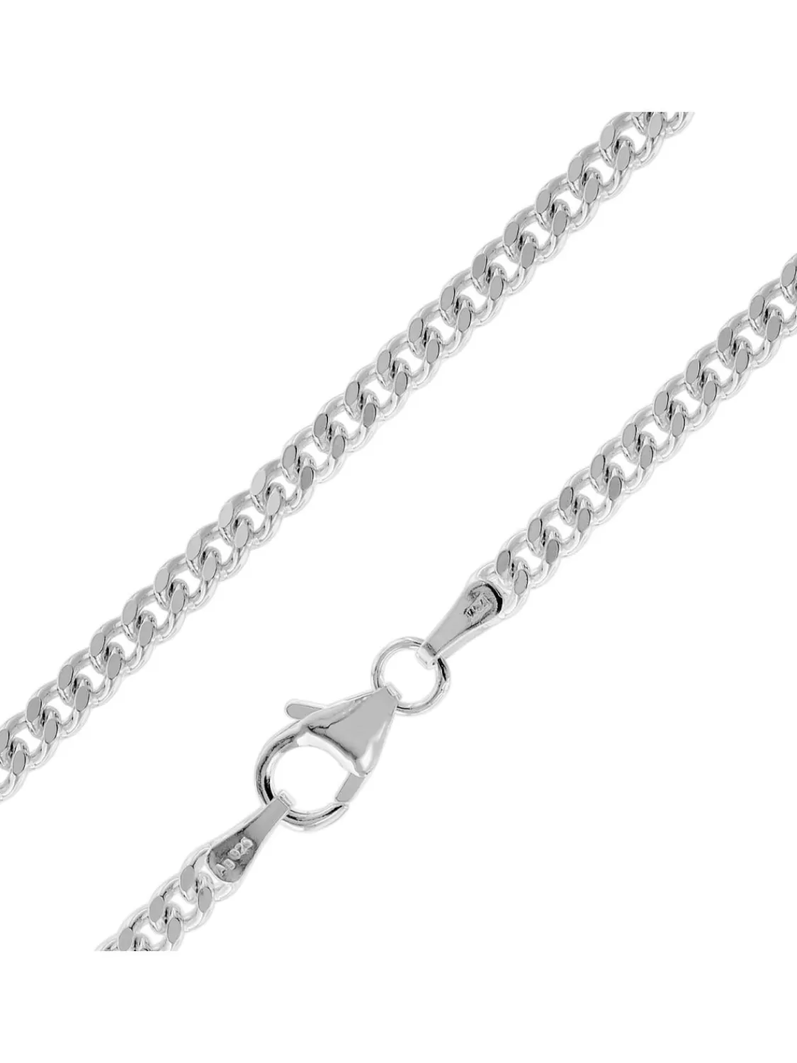 trendor Herren Halskette 925 Silber Panzerkette 2,7 Mm Breit | Herrenschmuck
