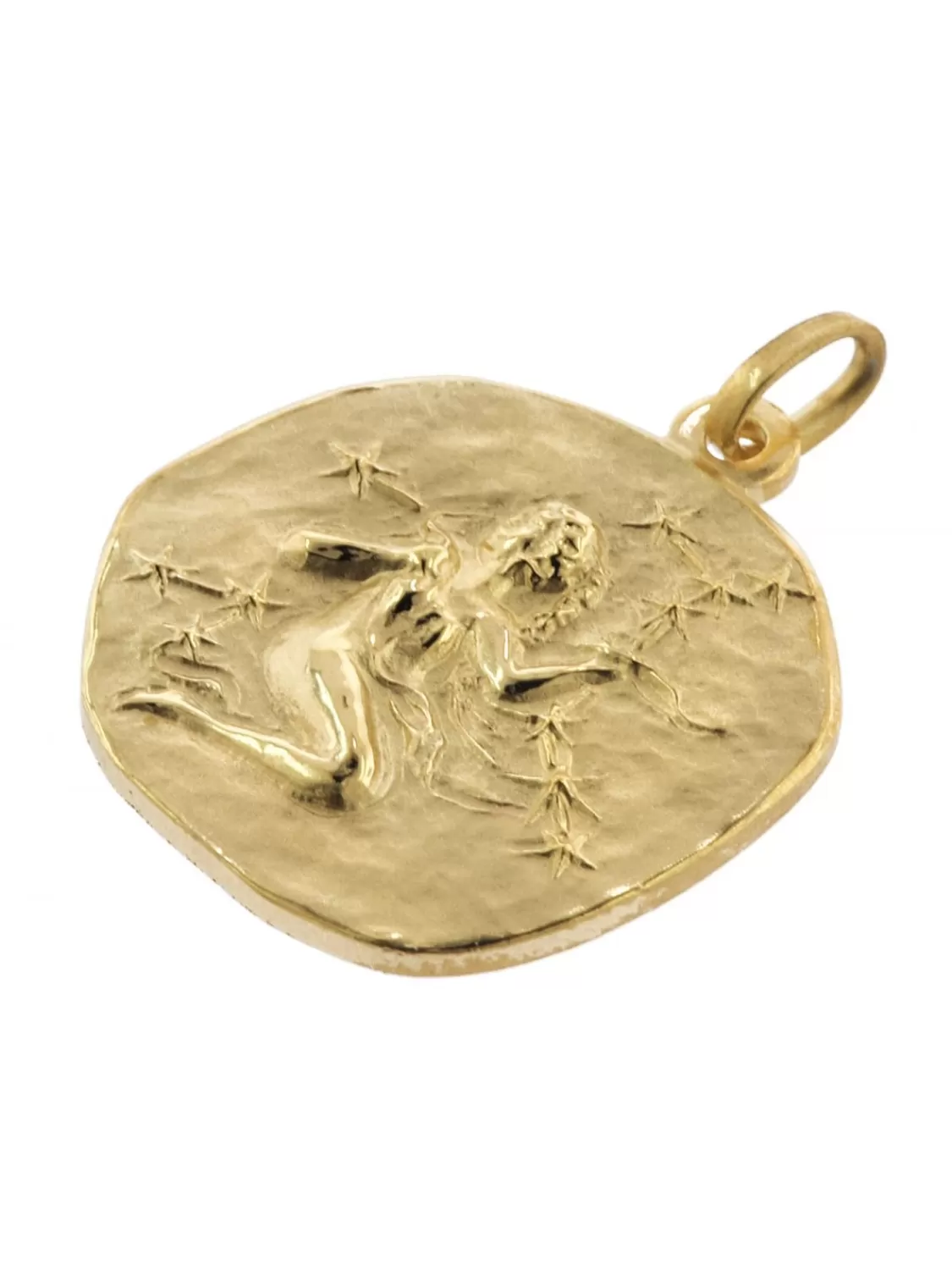 trendor Jungfrau Sternzeichen O 20 Mm Herrenkette Gold Auf Silber | Herrenschmuck