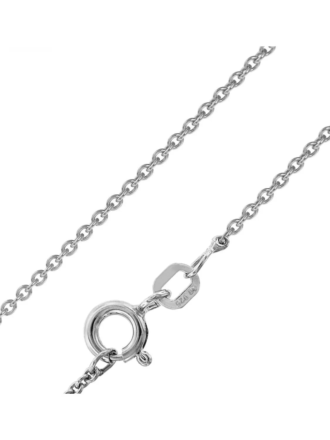 trendor Kette Fur Anhanger 925 Silber Rhodiniert Ankerkette 1,5 Mm | Herrenschmuck