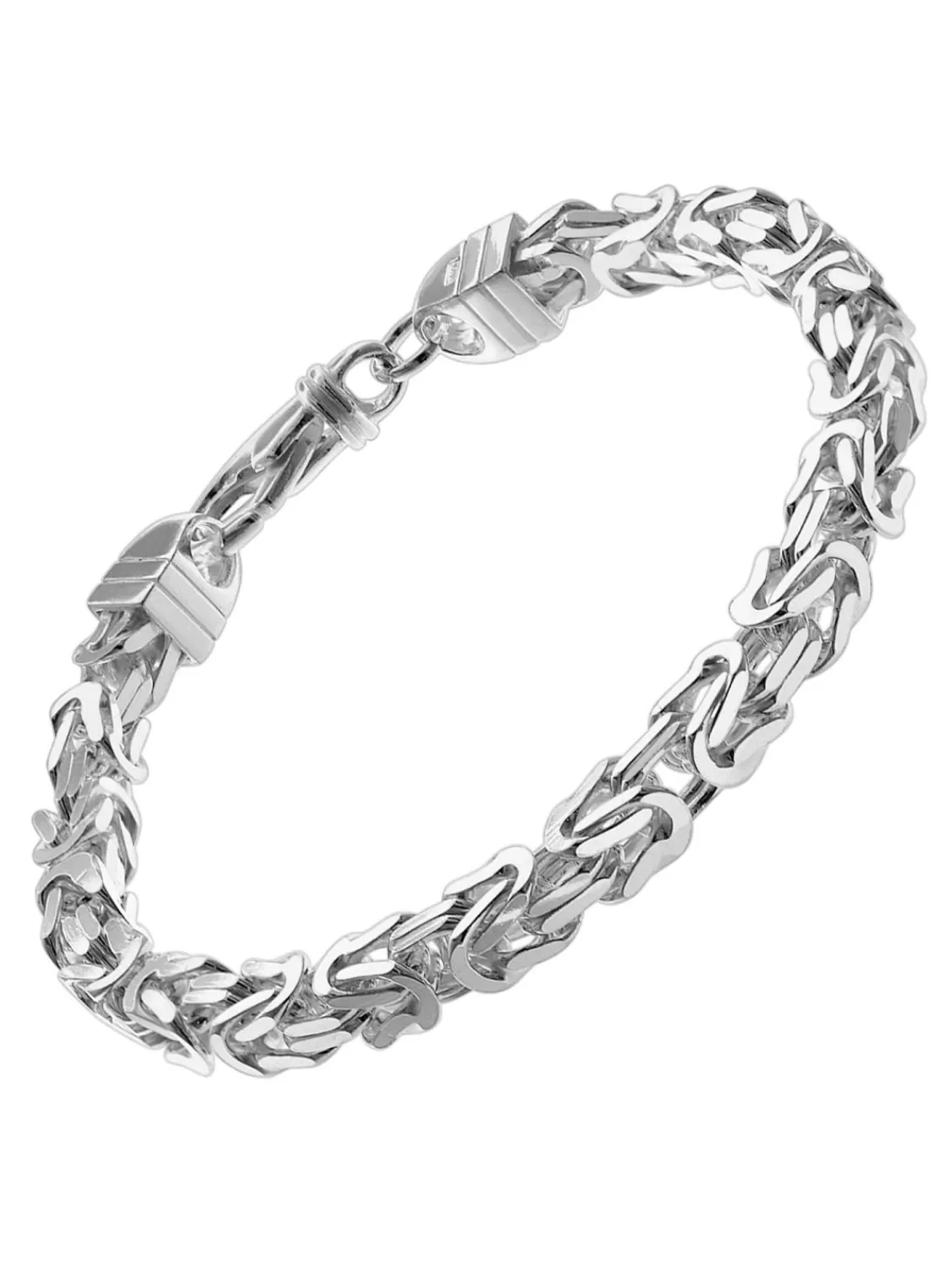 trendor Konigskette Armband Fur Manner 925 Silber 6 Mm Breit | Herrenschmuck