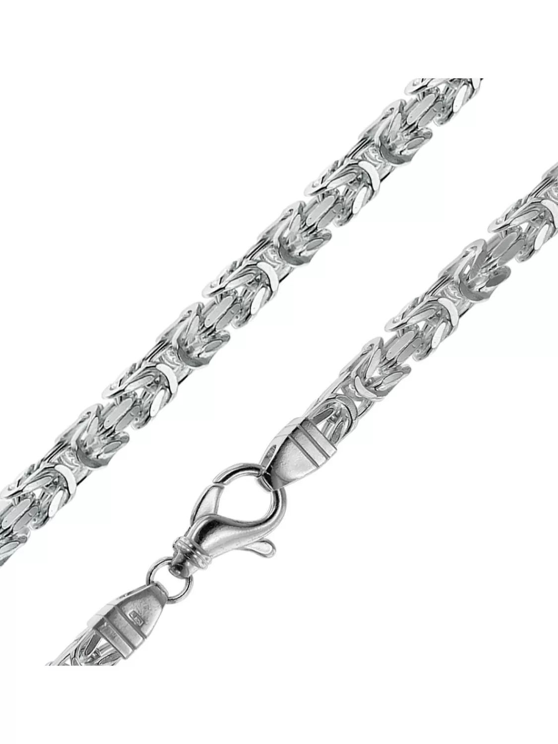 trendor Konigskette Armband Fur Manner 925 Silber 6 Mm Breit | Herrenschmuck