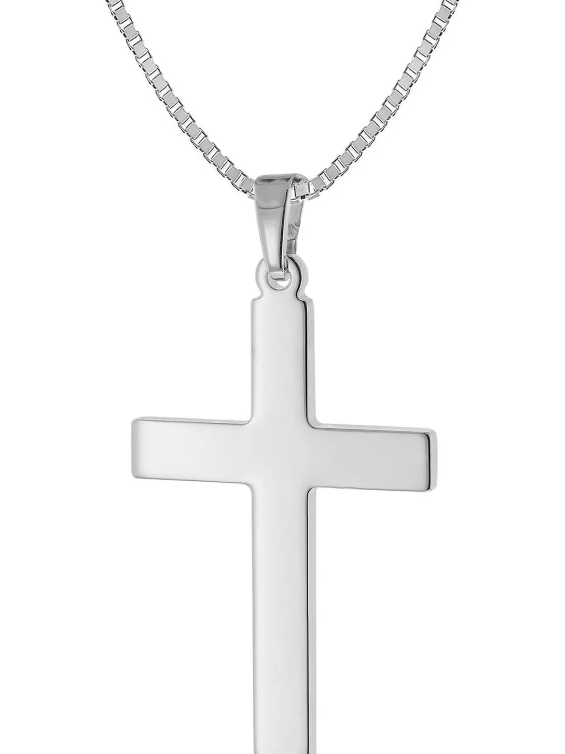 trendor Kreuz Anhanger Fur Manner 925 Silber Mit Halskette | Herrenschmuck