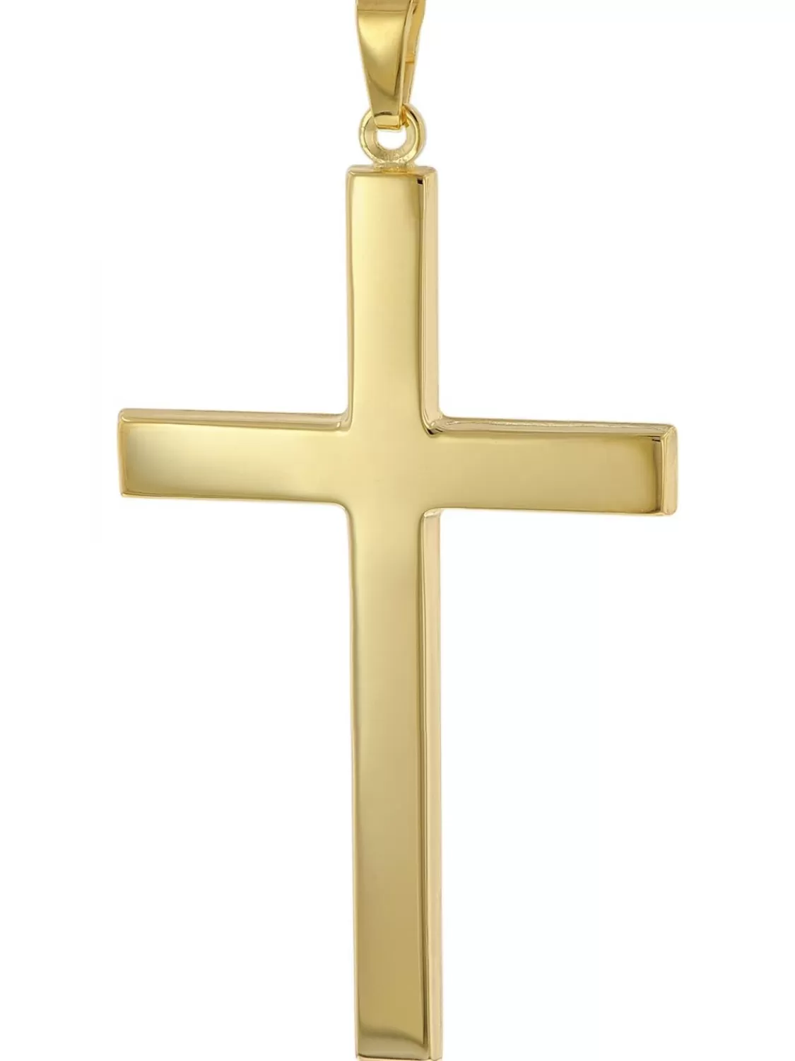 trendor Kreuz Gold 585 (14 Kt) Anhanger Fur Manner 39 Mm | Herrenschmuck