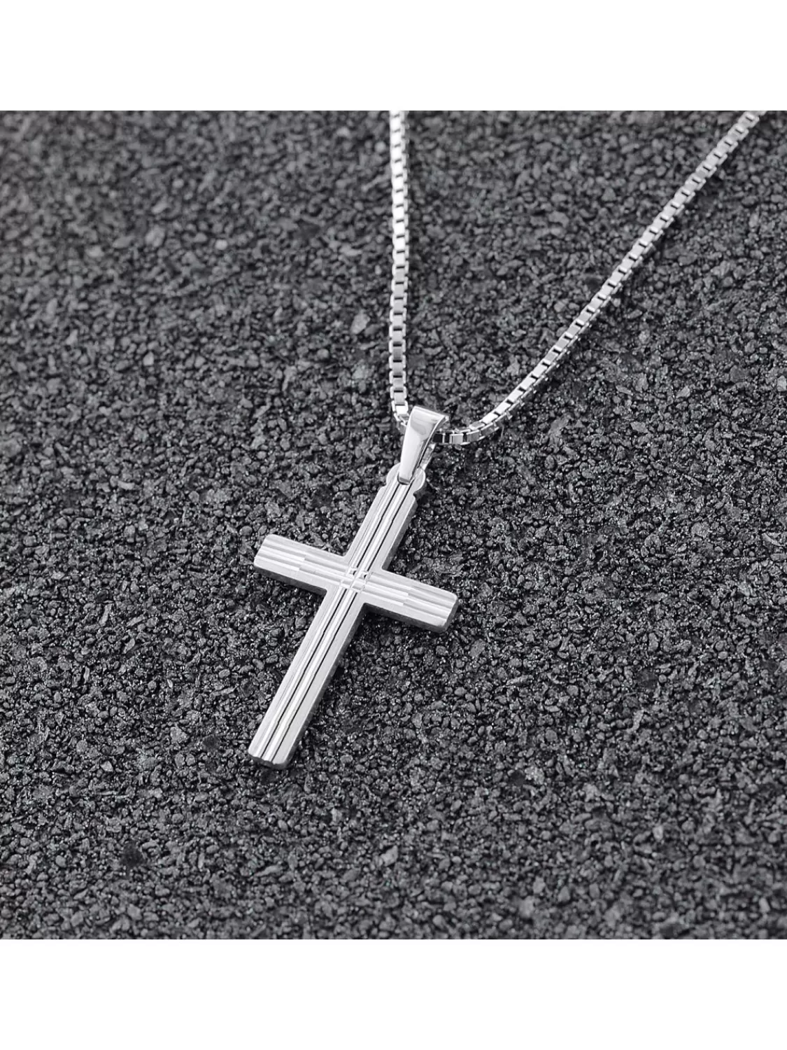 trendor Kreuz Mit Herren-Halskette 925 Silber | Herrenschmuck