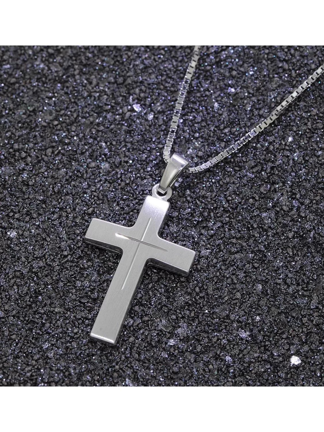 trendor Kreuz Mit Kette 925 Sterlingsilber | Herrenschmuck