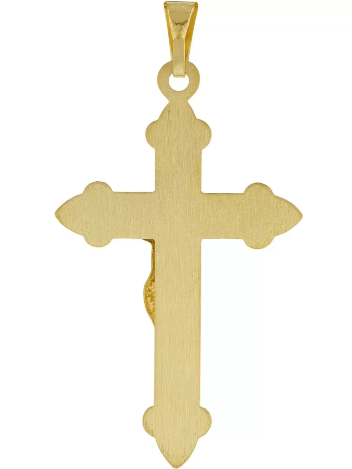 trendor Kreuz Mit Korpus Gold 333 (8 Kt) Anhanger Kruzifix | Herrenschmuck