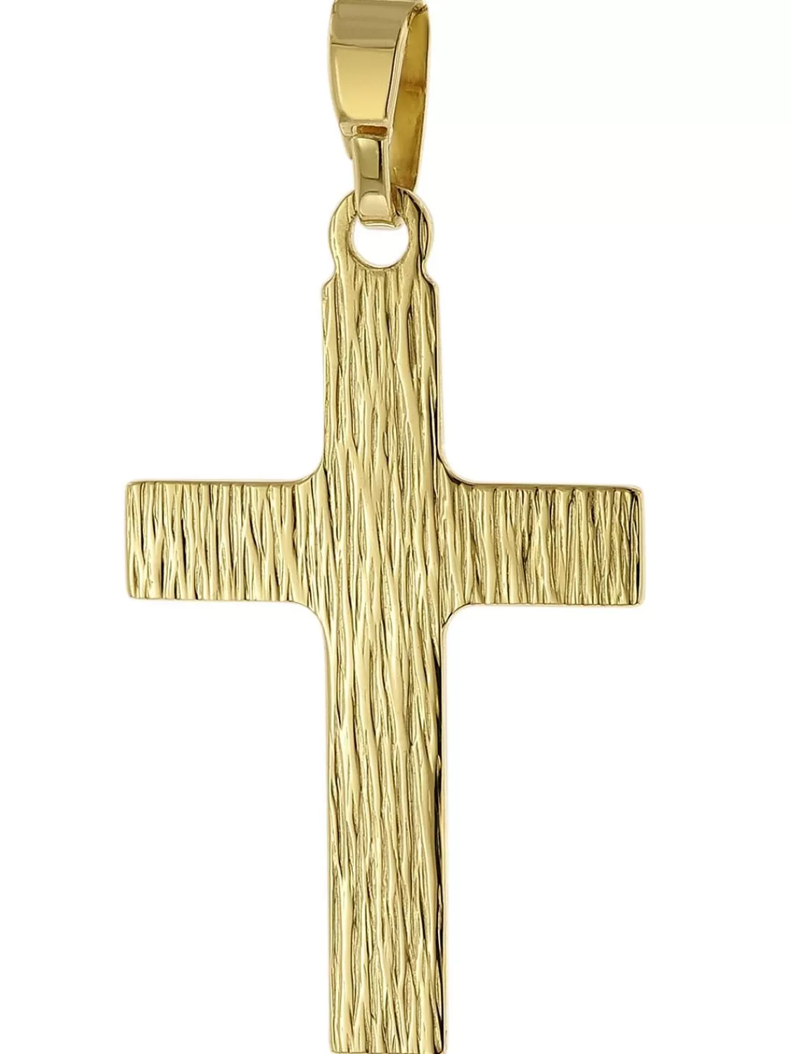 trendor Kreuz-Anhanger 18 Karat Gold 750 20 Mm | Herrenschmuck