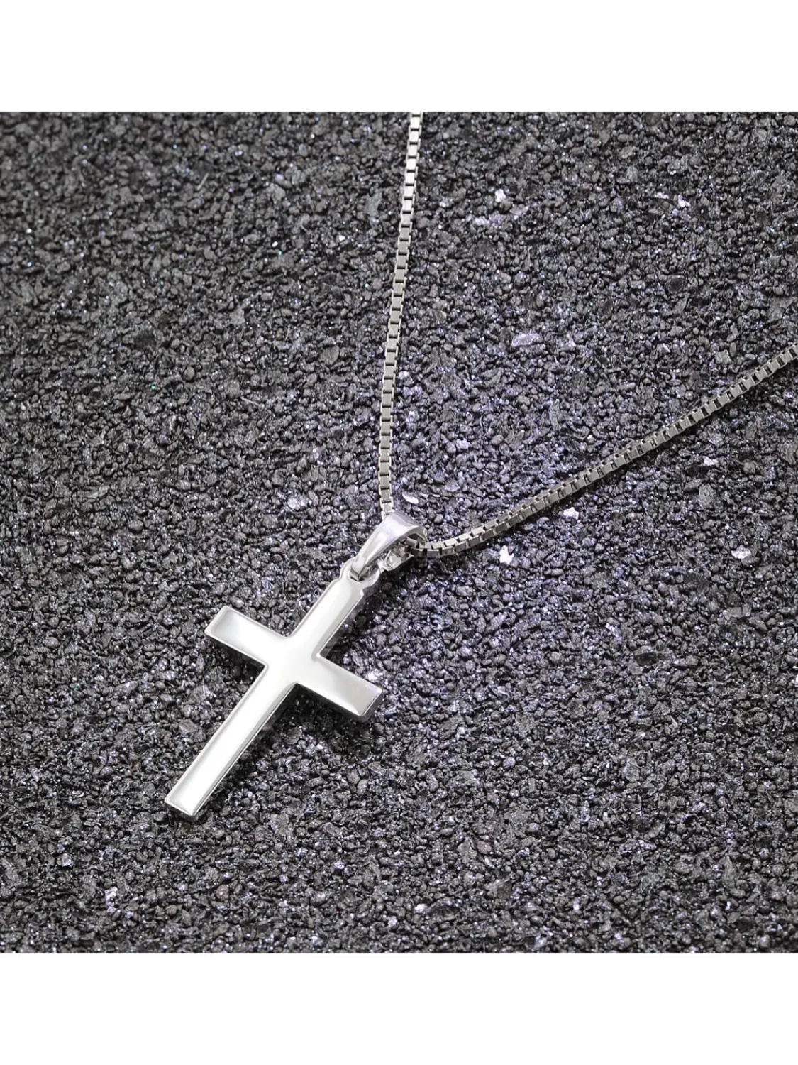 trendor Kreuz-Anhanger Fur Damen Und Herren 925 Silber Mit Halskette | Herrenschmuck