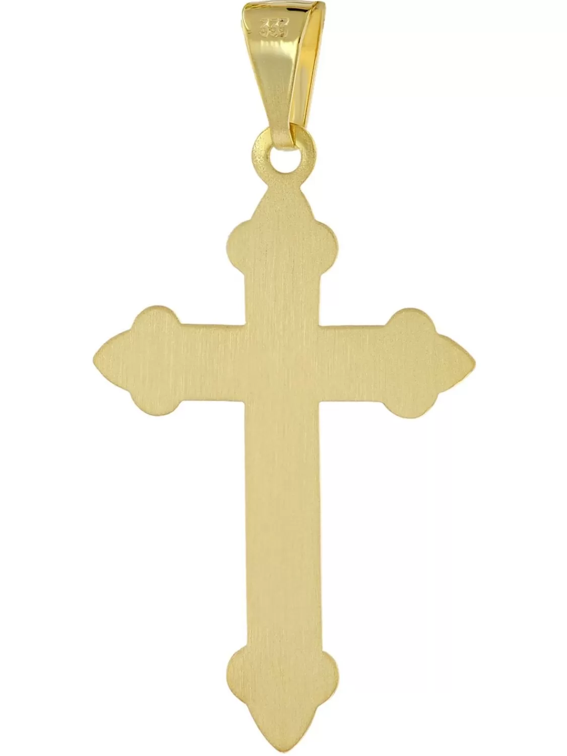 trendor Kreuz-Anhanger Gold 333 (8 Karat) 35 X 24 Mm | Herrenschmuck