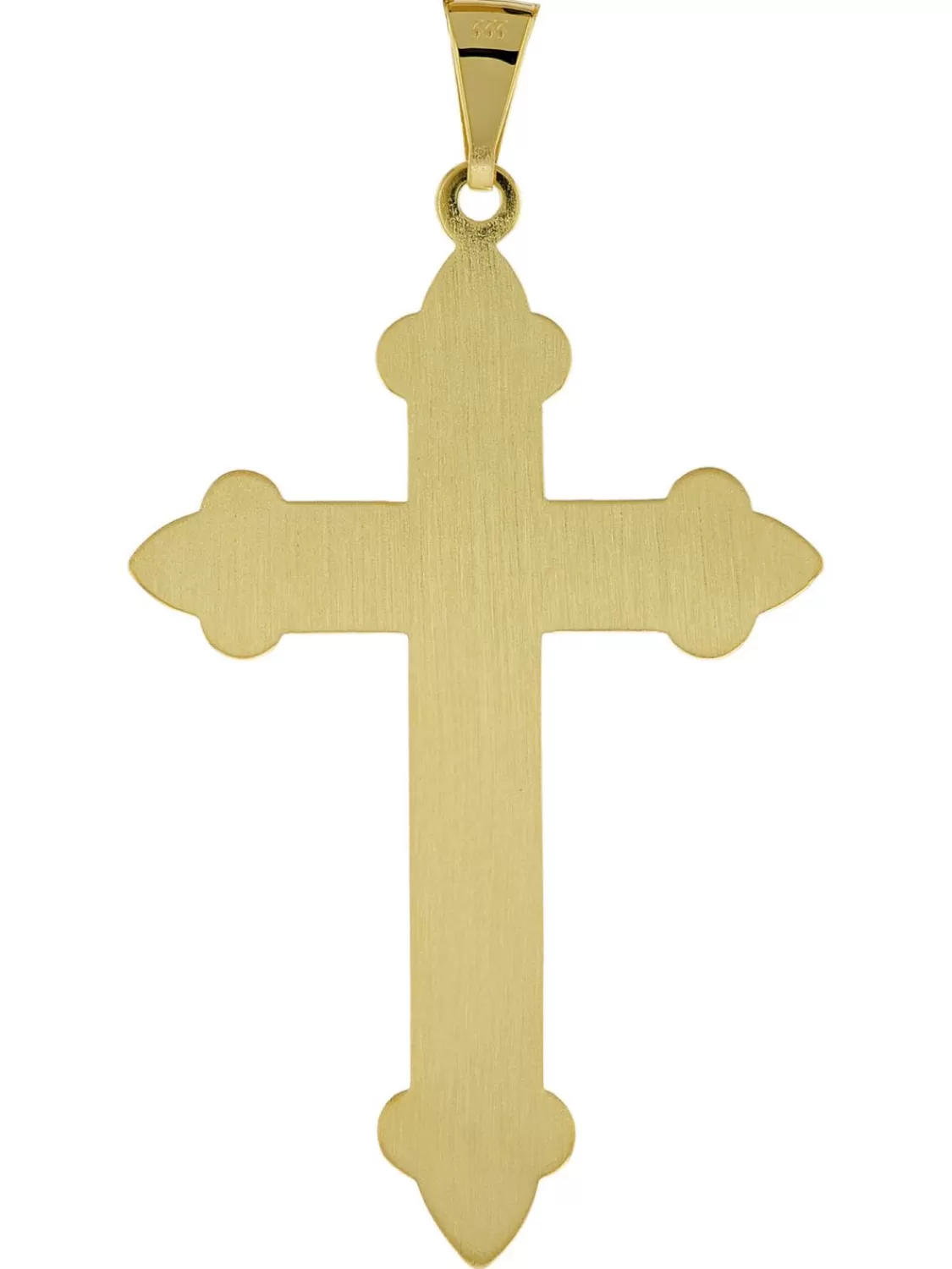 trendor Kreuz-Anhanger Gold 333 (8 Karat) 50 X 33 Mm | Herrenschmuck