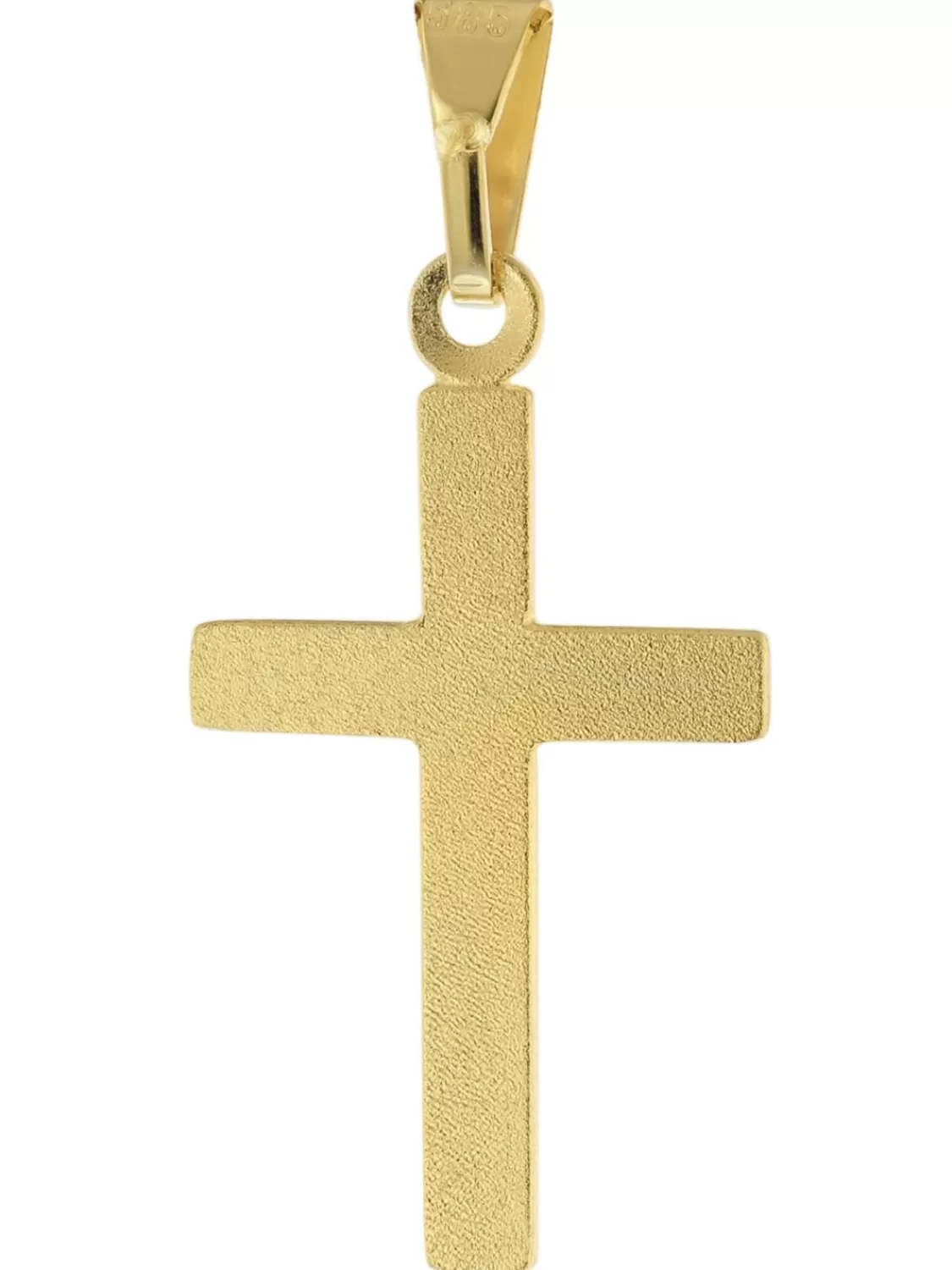 trendor Kreuz-Anhanger Gold 585 / 14 Karat Fur Damen, Herren, Kinder | Herrenschmuck