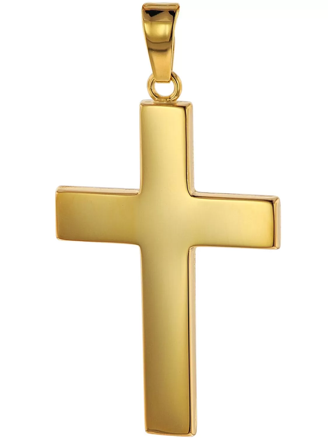 trendor Kreuz-Anhanger Gold 750 (18 Karat) 27 X 19 Mm | Herrenschmuck