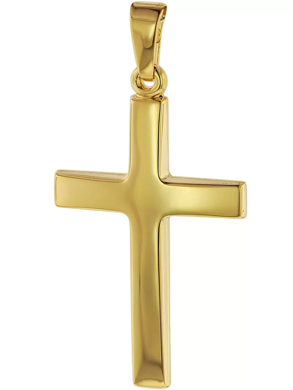 trendor Kreuz-Anhanger Gold 750 (18 Karat) 32 X 17 Mm | Herrenschmuck
