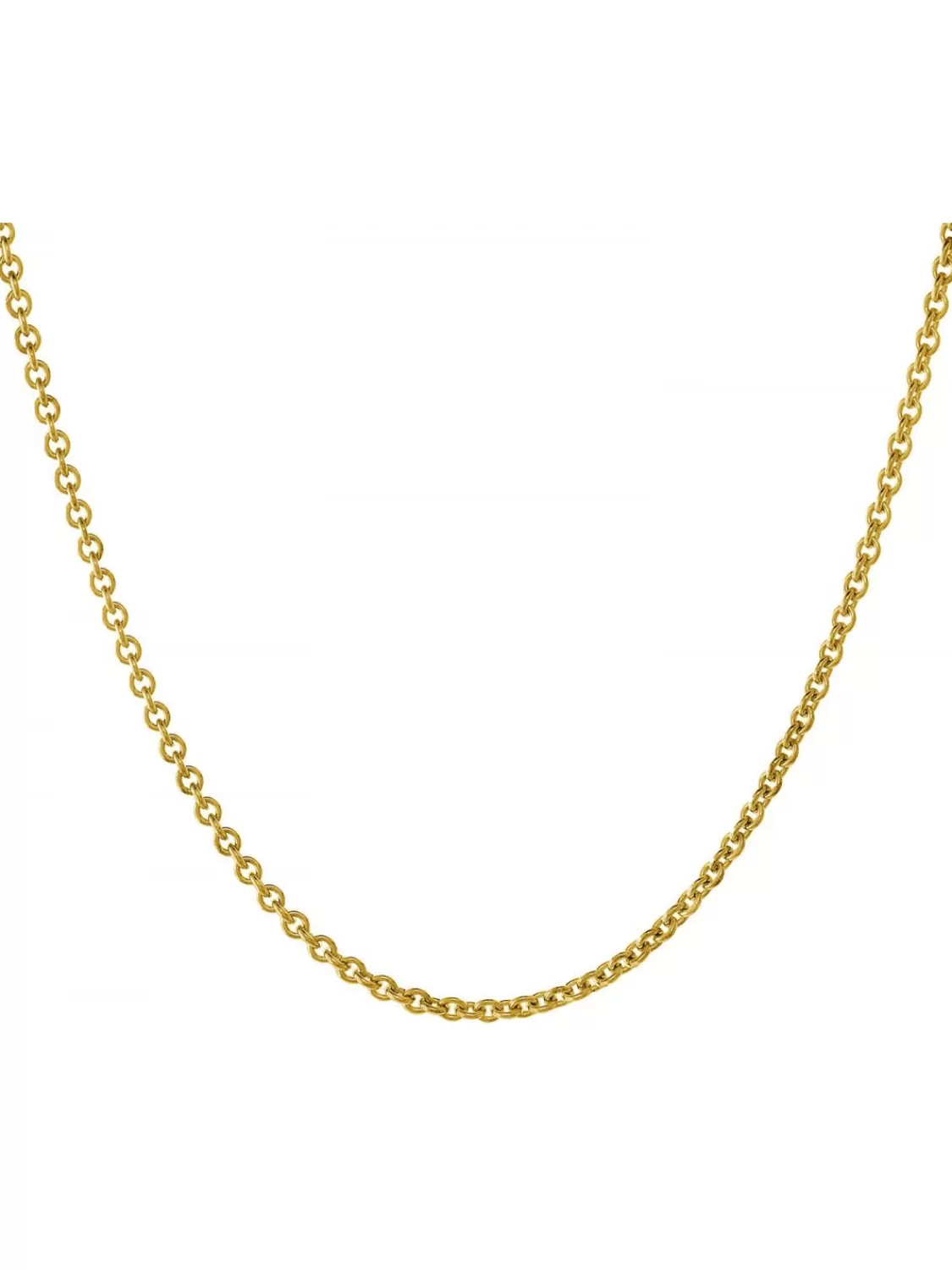 trendor Kreuz-Anhanger Mit Kette Gold Auf Silber Fur Damen Und Herren | Herrenschmuck