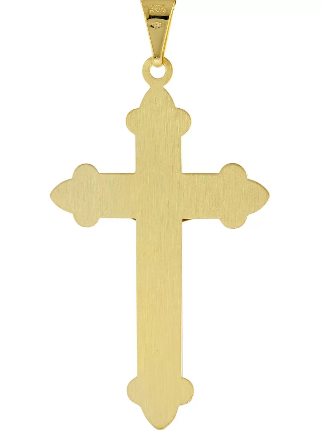 trendor Kreuz-Anhanger Mit Korpus Gold 333 (8 Karat) 45 X 29 Mm | Herrenschmuck