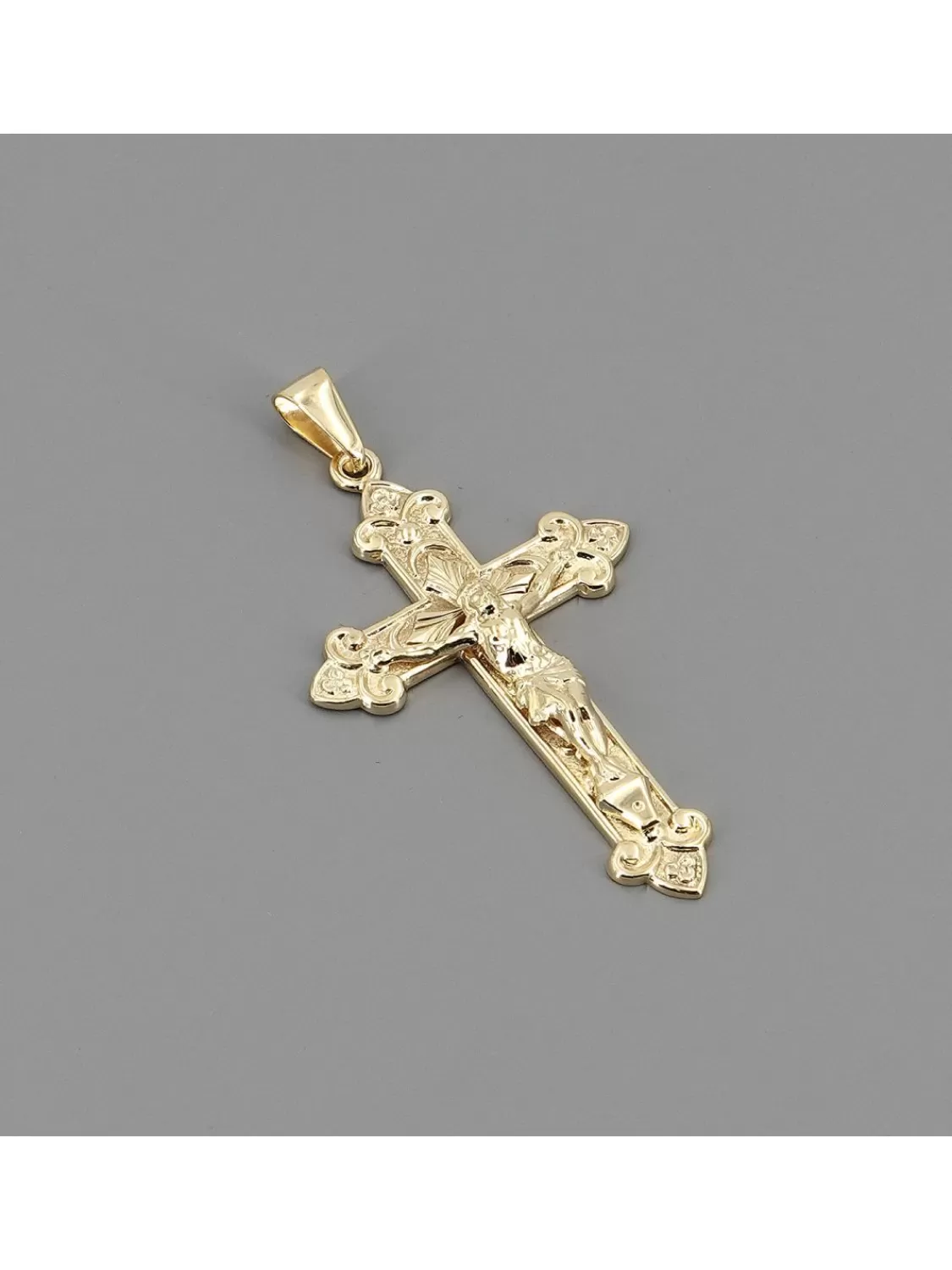 trendor Kreuz-Anhanger Mit Korpus Gold 333 (8 Karat) 45 X 29 Mm | Herrenschmuck