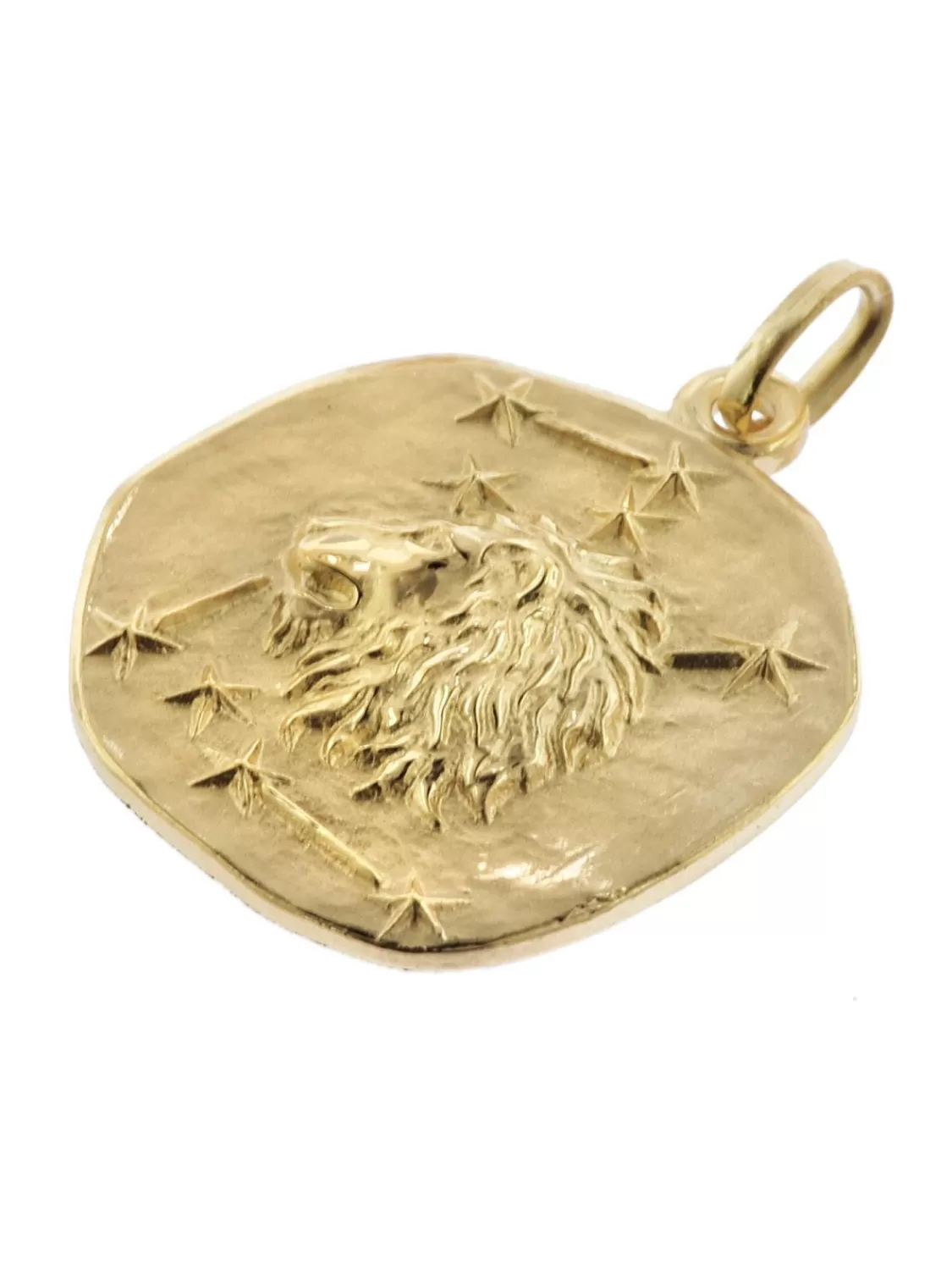 trendor Lowe Sternzeichen O 20 Mm Herren-Halskette Gold Auf Silber | Herrenschmuck