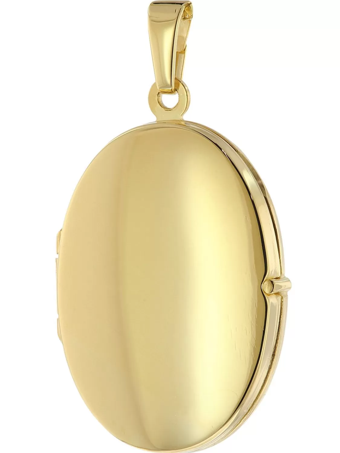 trendor Medaillon Anhanger Oval 22 Mm 333 / 8K Gold | Damenschmuck