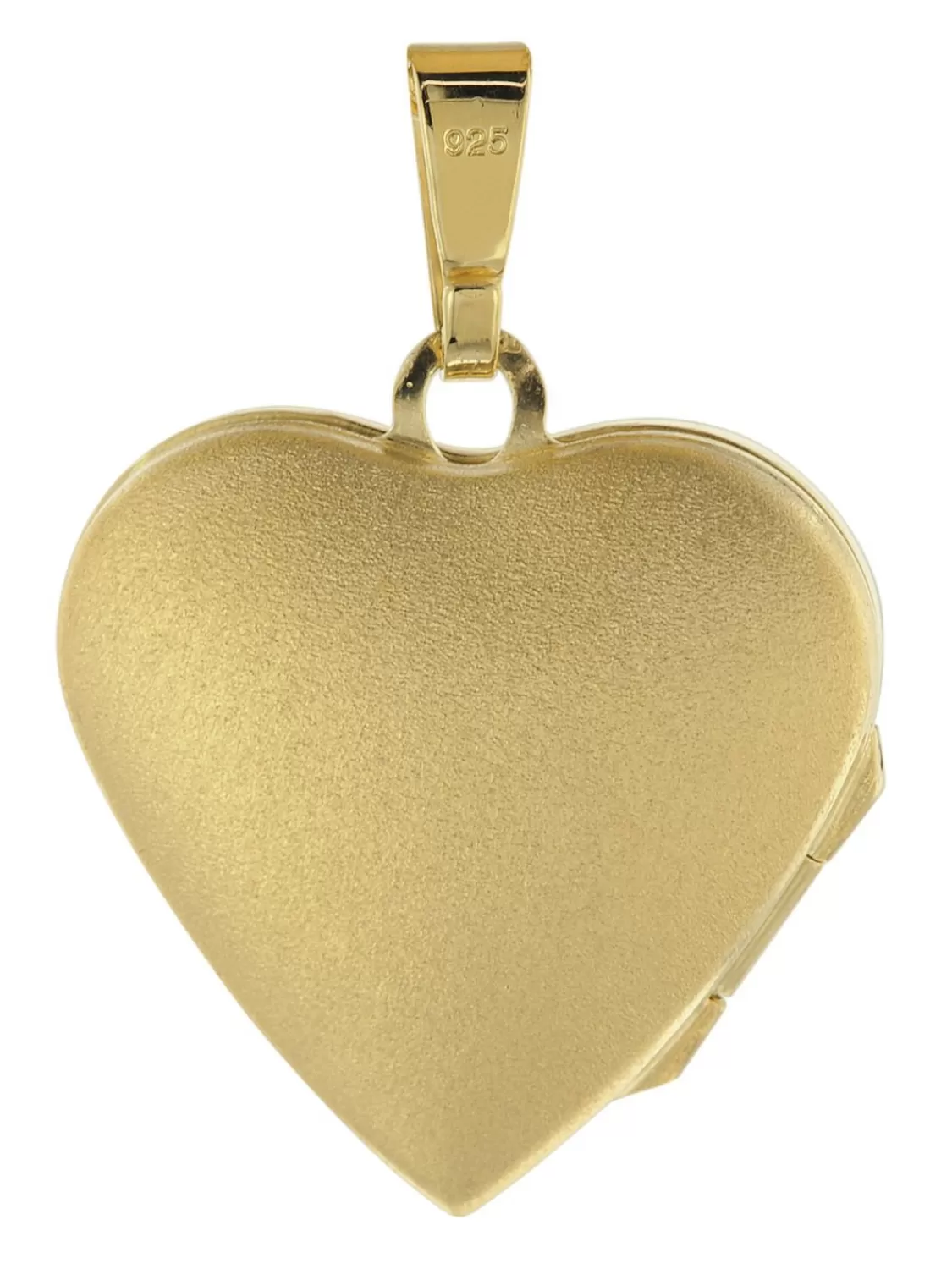trendor Medaillon Herz Mit Damen-Halskette Gold Auf Silber 925 | Damenschmuck