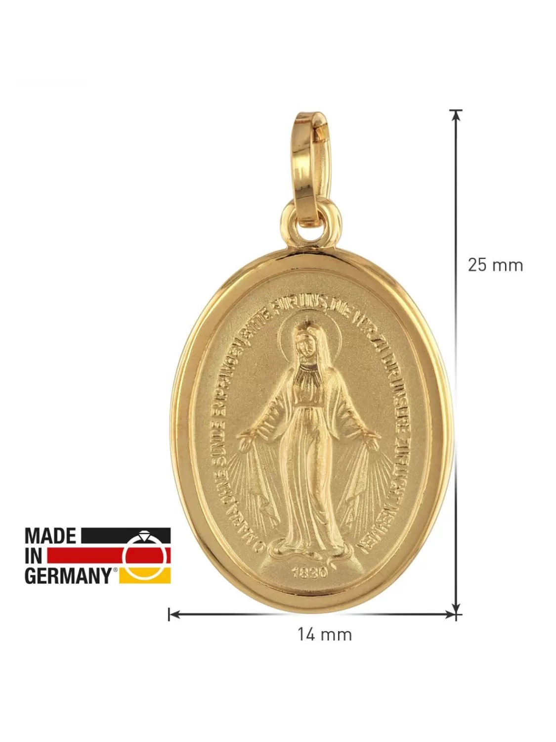 trendor Milagrosa Anhanger Gold 750 (18 Karat) 18 Mm | Herrenschmuck