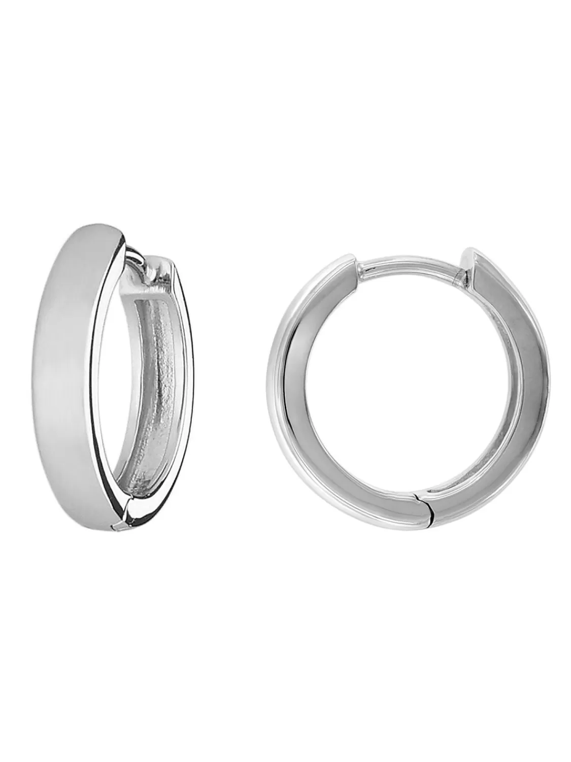 trendor Ohrringe Fur Damen Und Herren 925 Silber Creolen O 15 Mm | Herrenschmuck