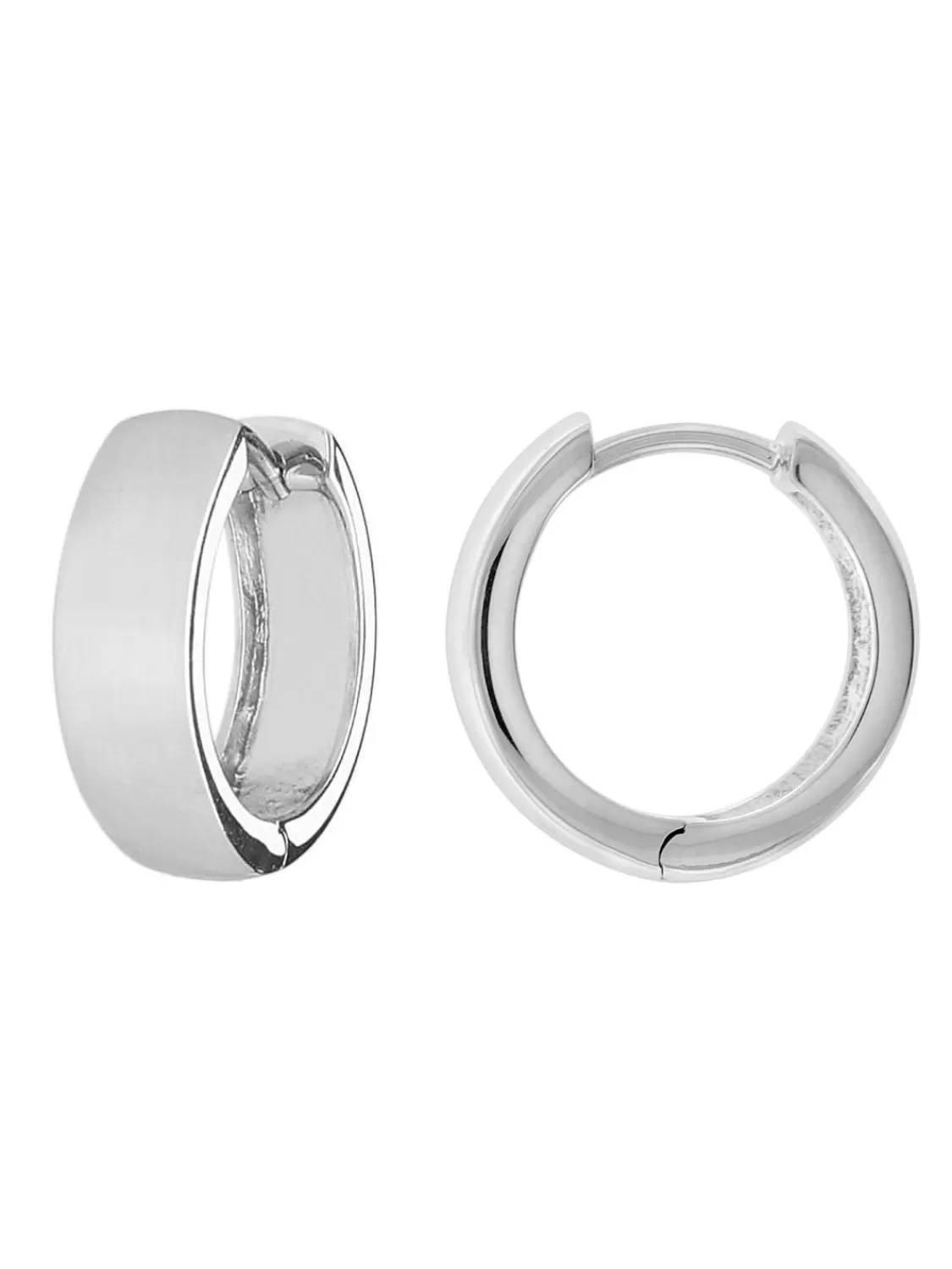 trendor Ohrringe Fur Damen Und Herren 925 Silber Creolen O 16 Mm | Herrenschmuck