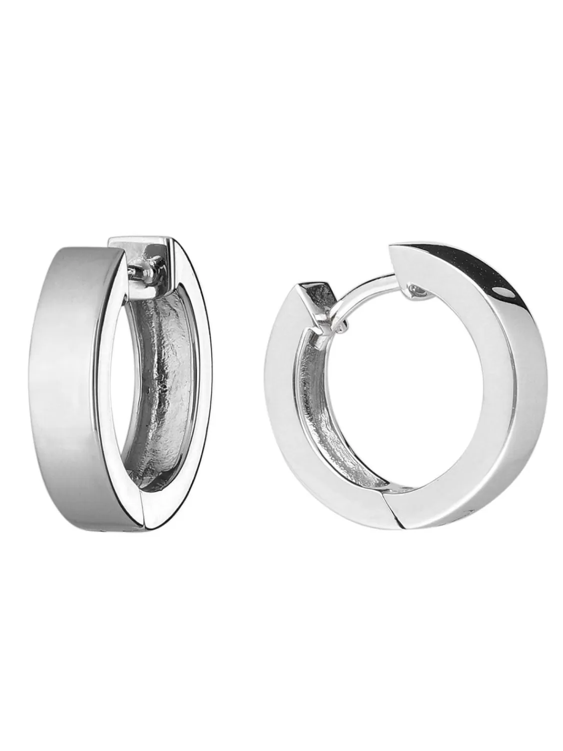 trendor Ohrringe Fur Damen Und Herren 925 Silber Creolen O 17 Mm | Herrenschmuck