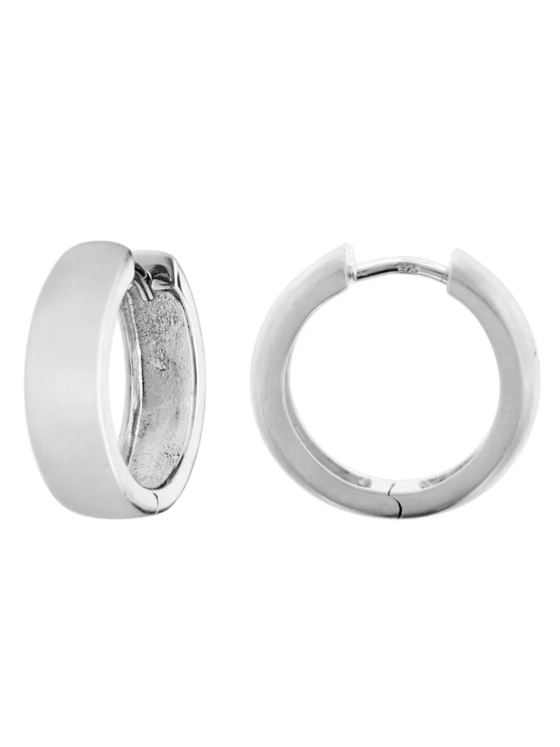 trendor Ohrringe Fur Damen Und Herren 925 Silber Creolen O 18 Mm | Herrenschmuck