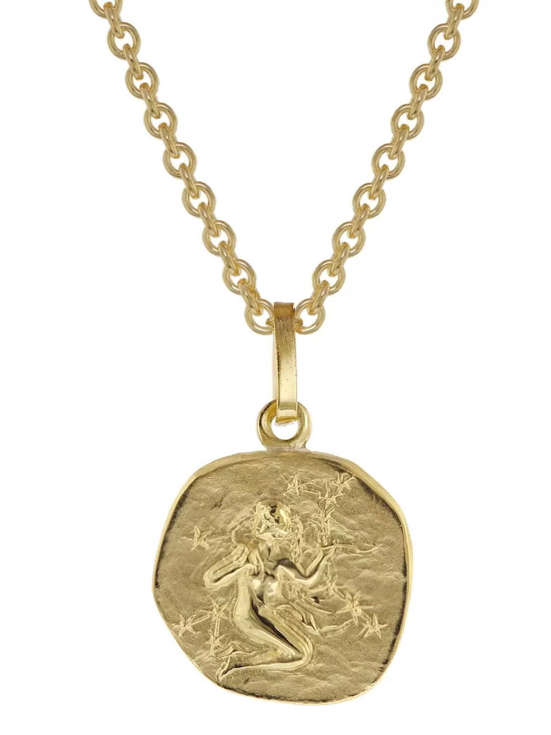 trendor Sternzeichen Fur Kinder Jungfrau Gold 333 Anhanger + Kette | Kinderschmuck