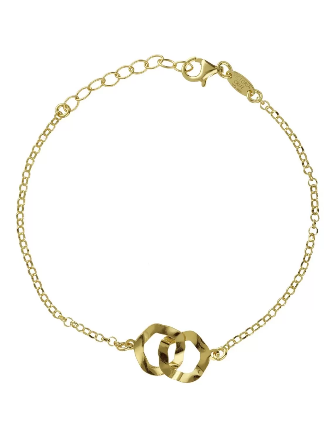 Victoria Cruz Damenarmband Essence Goldfarben Kreis | Damenschmuck