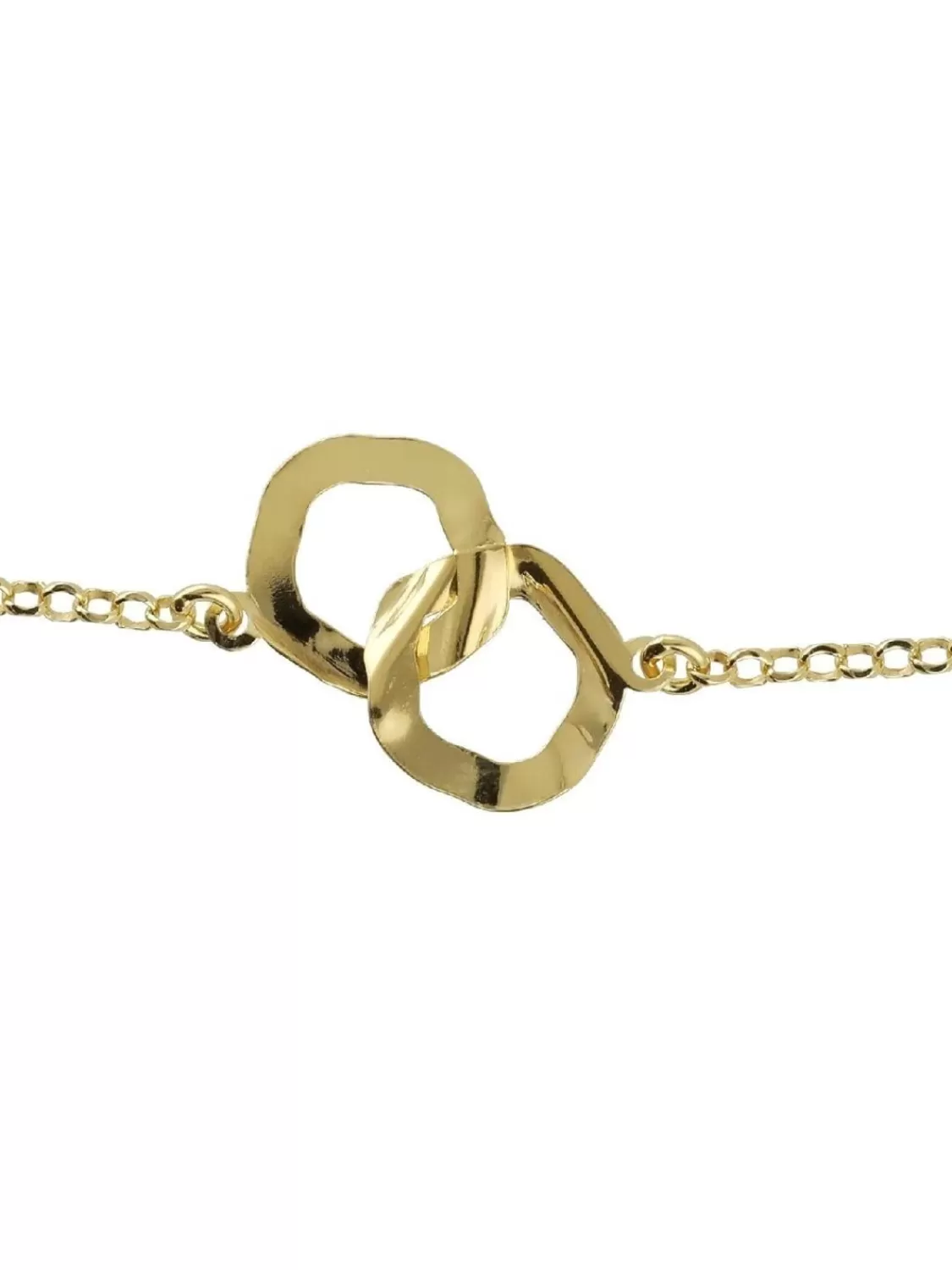 Victoria Cruz Damenarmband Essence Goldfarben Kreis | Damenschmuck